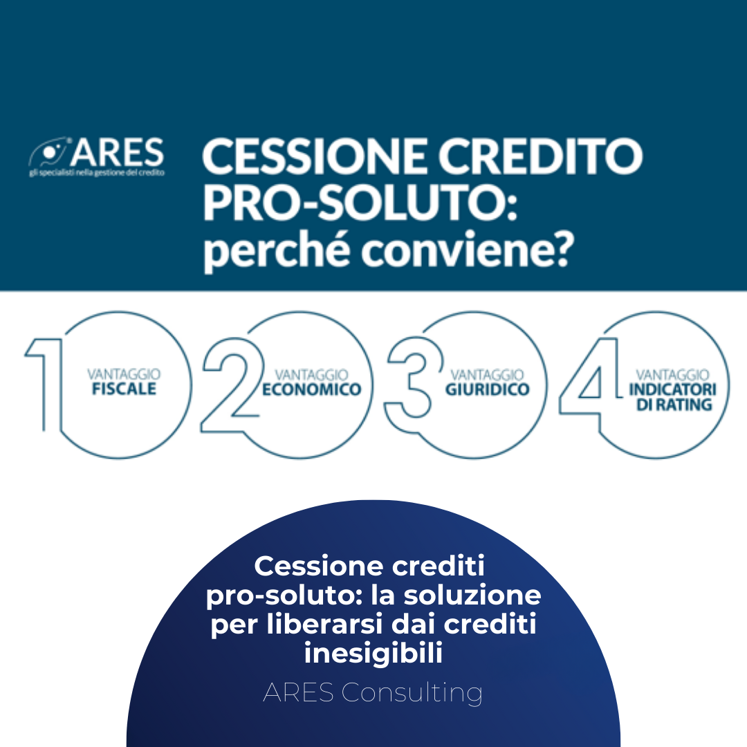 ARES: Cessione del Credito pro-soluto