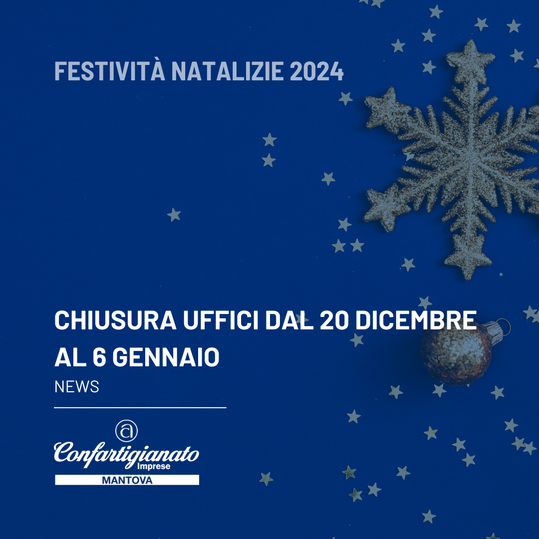 Chiusura Uffici per Festività natalizie