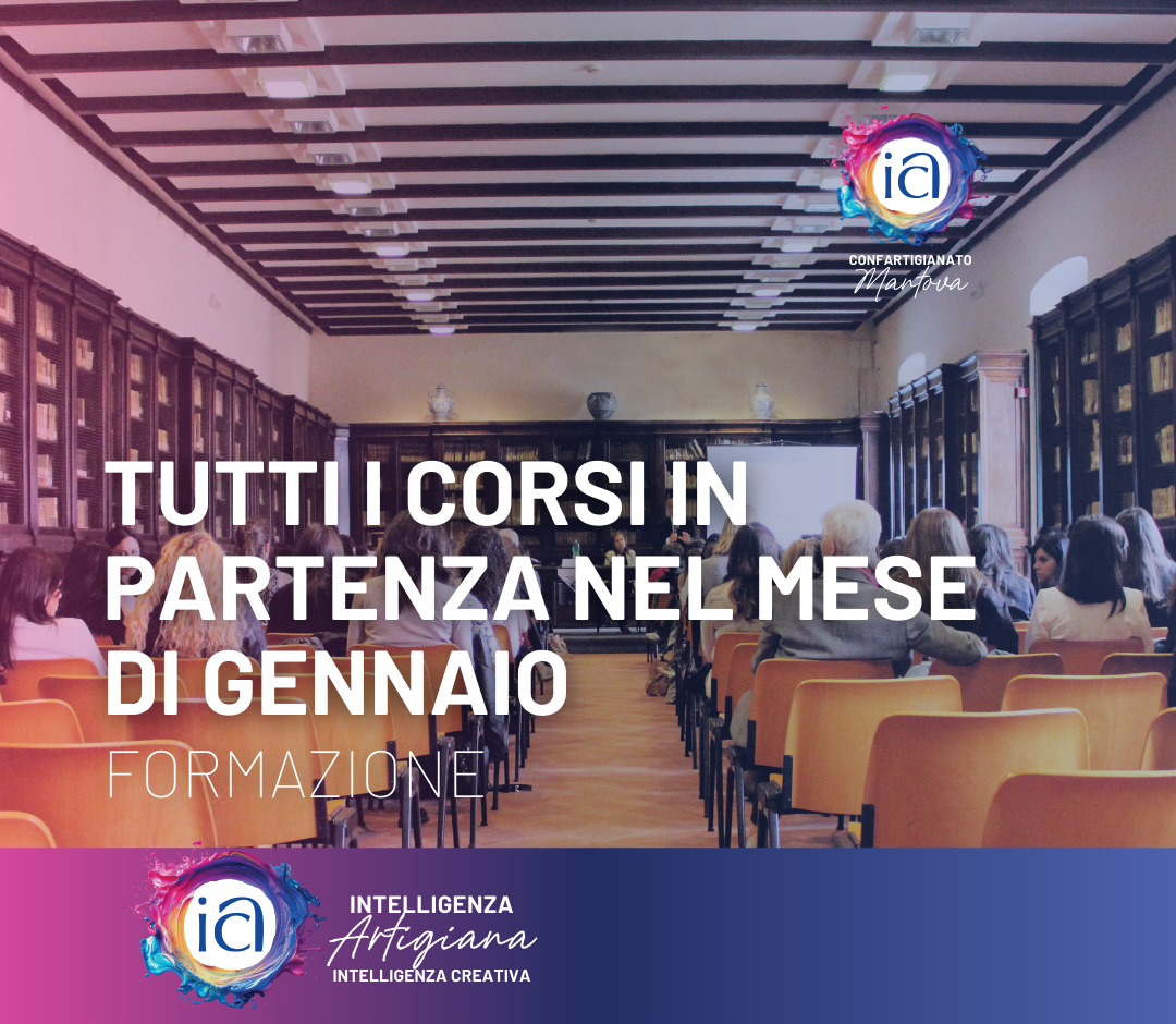 GENNAIO | Tutti i corsi in partenza a gennaio 2026