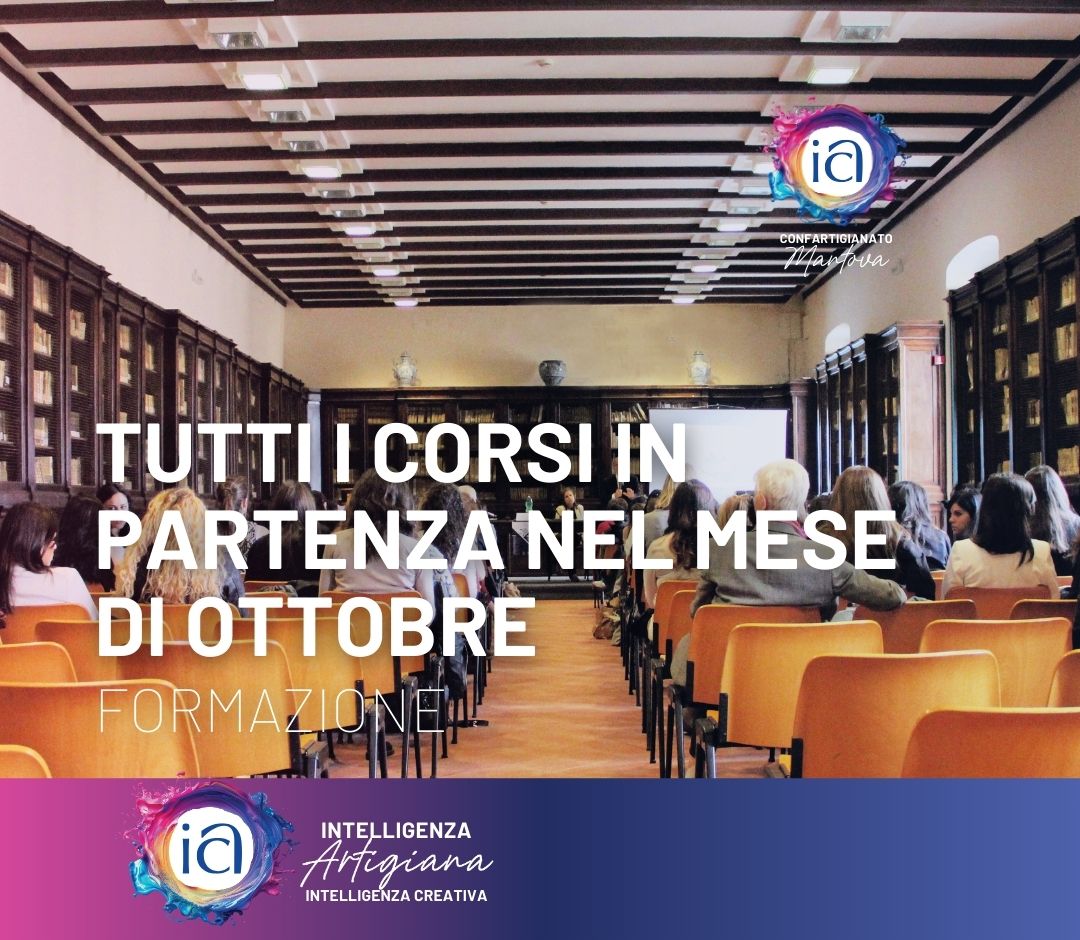 OTTOBRE | Tutti i corsi in partenza