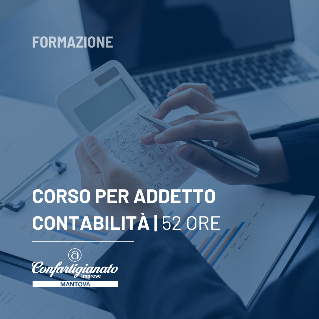 APRILE | Corso per addetti alla contabilità (52 ore)