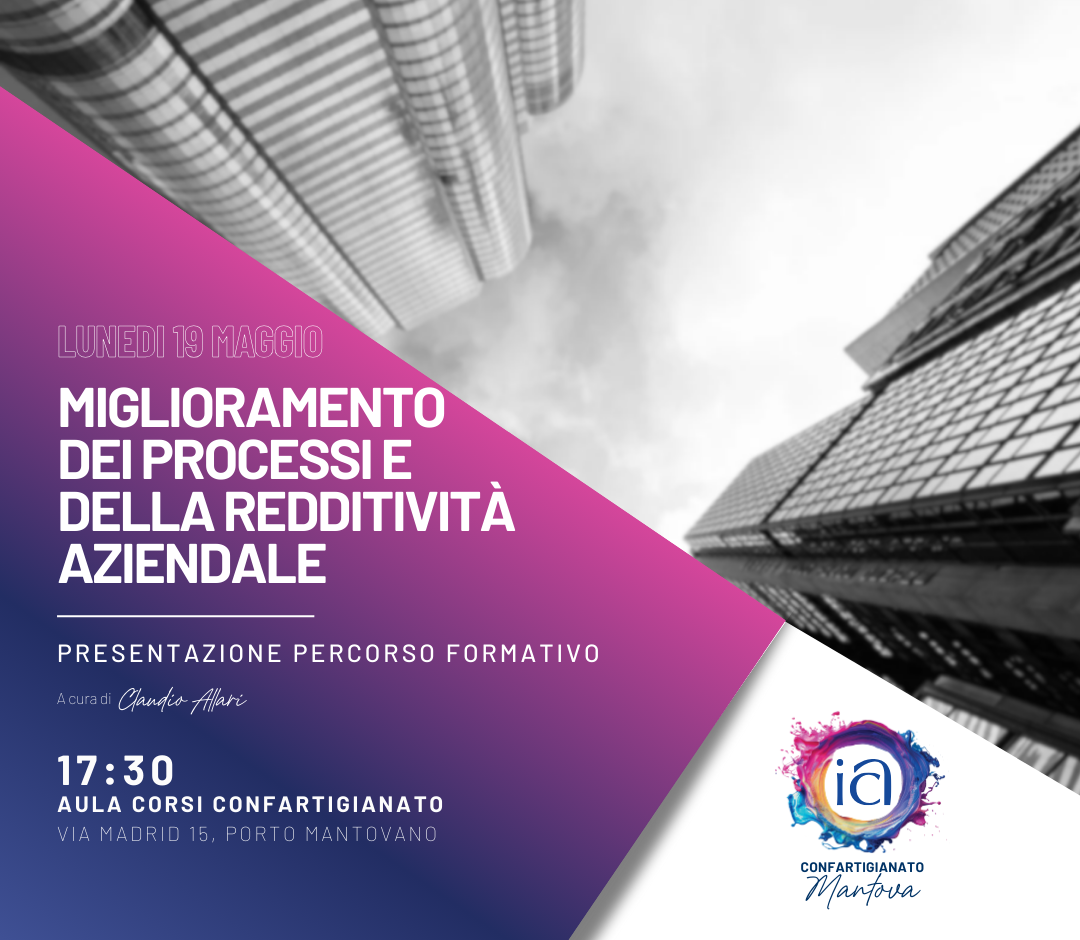 19 MAGGIO | Presentazione corso 