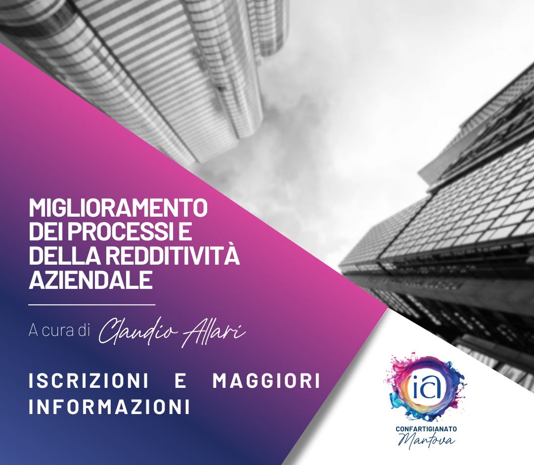 FORMAZIONE | Miglioramento dei processi e della redditività aziendale