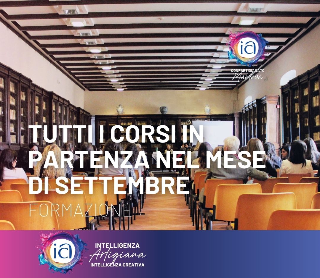 SETTEMBRE | Tutti i corsi in partenza