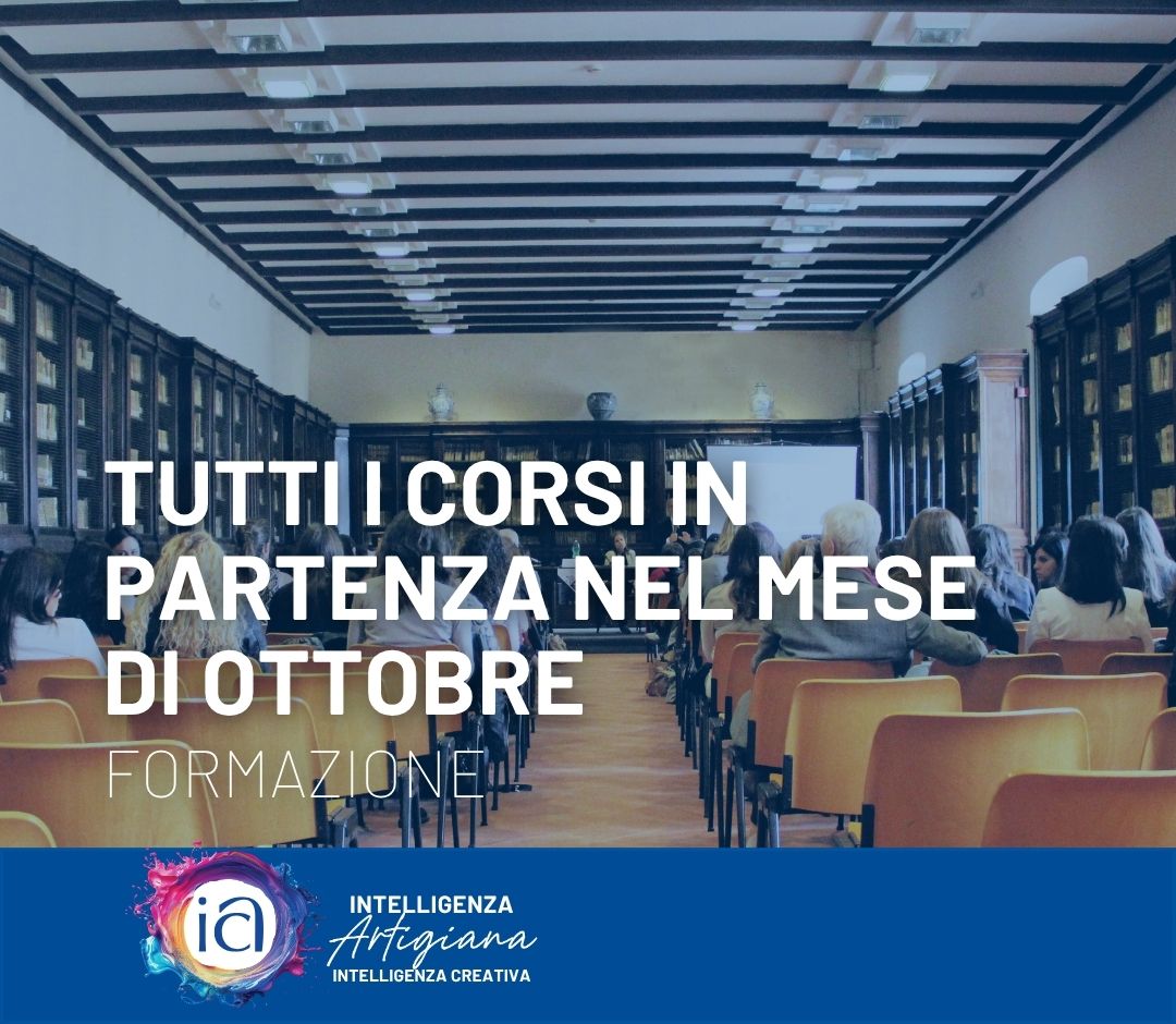 OTTOBRE | Tutti i corsi in partenza