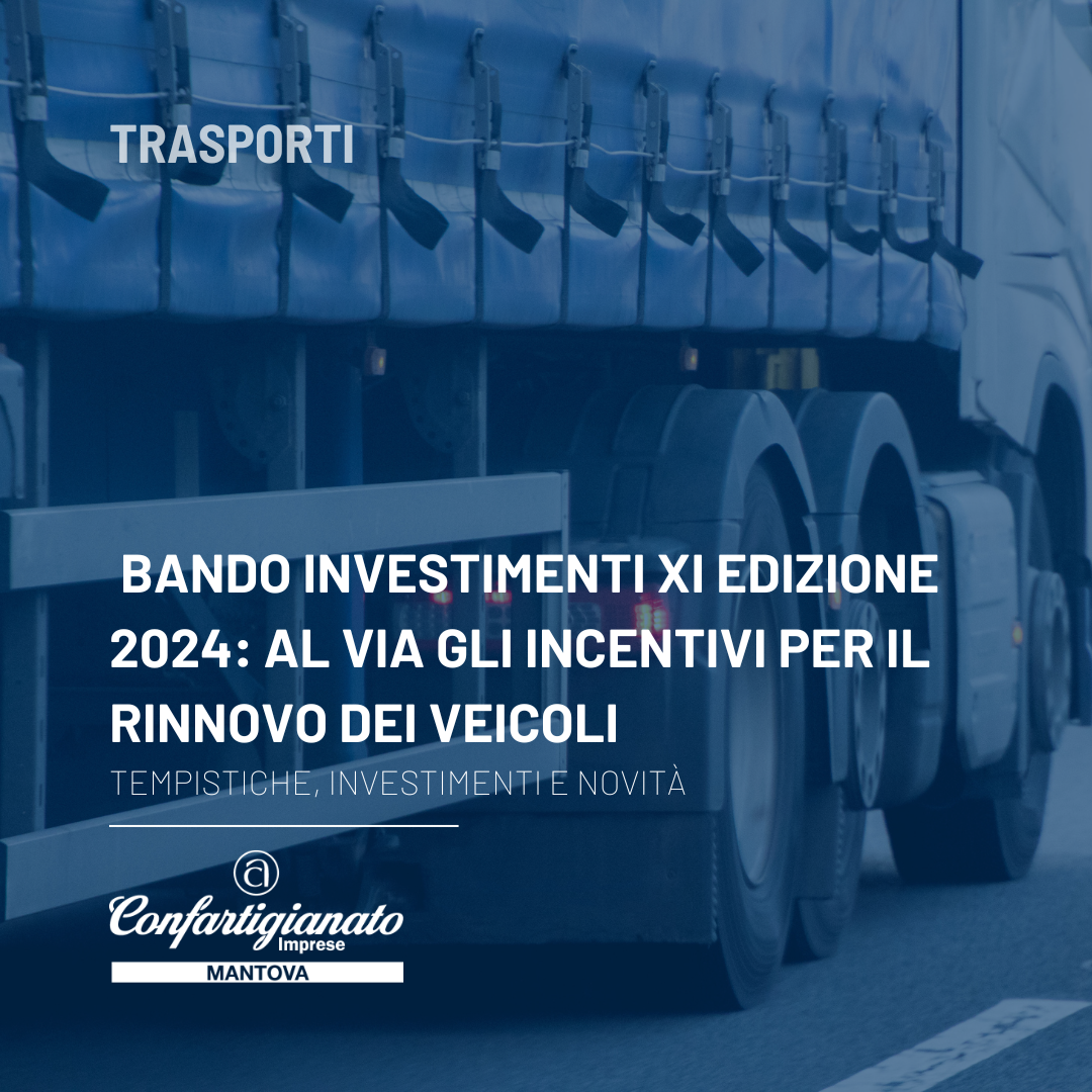 TRASPORTO | Bando investimenti XI edizione 2024