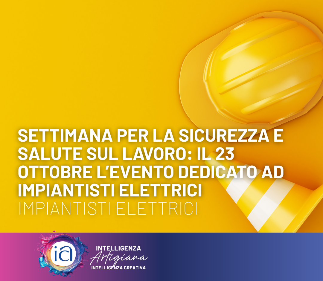 Settimana per la Sicurezza: il 23 ottobre l'evento per la categoria elettricisti