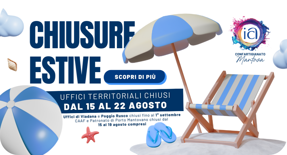 Chiusura Estiva degli Uffici