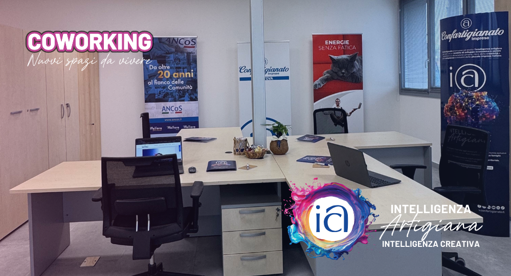 Spazi co-working Confartigianato: postazioni per imprenditori, freelance e consulenti