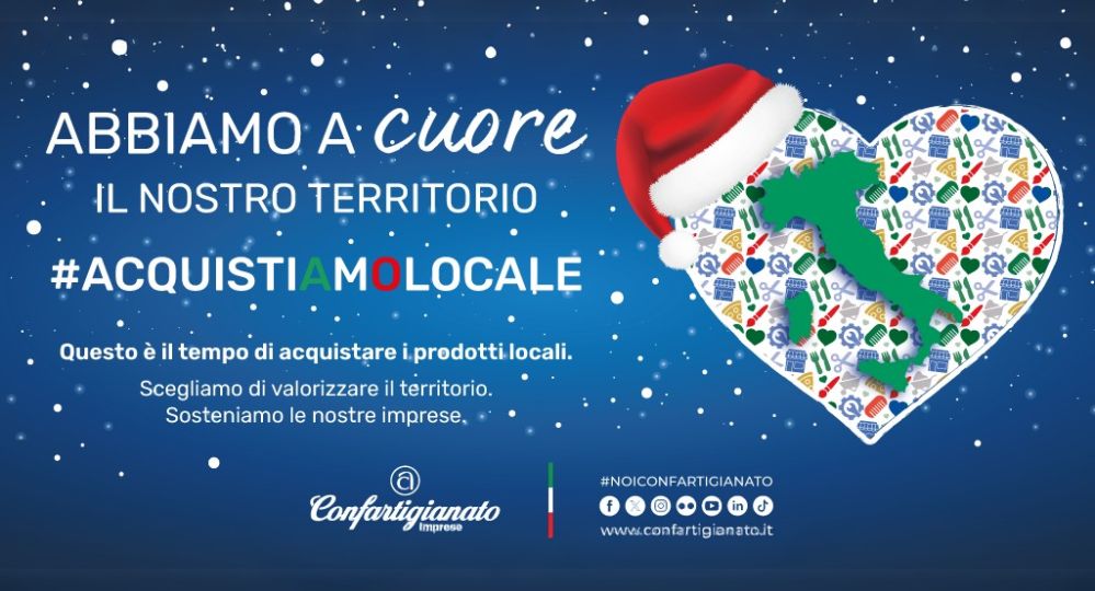 NATALE - Da Confartigianato la campagna 'Acquistiamo locale'. Cresce la spesa per doni a valore artigiano