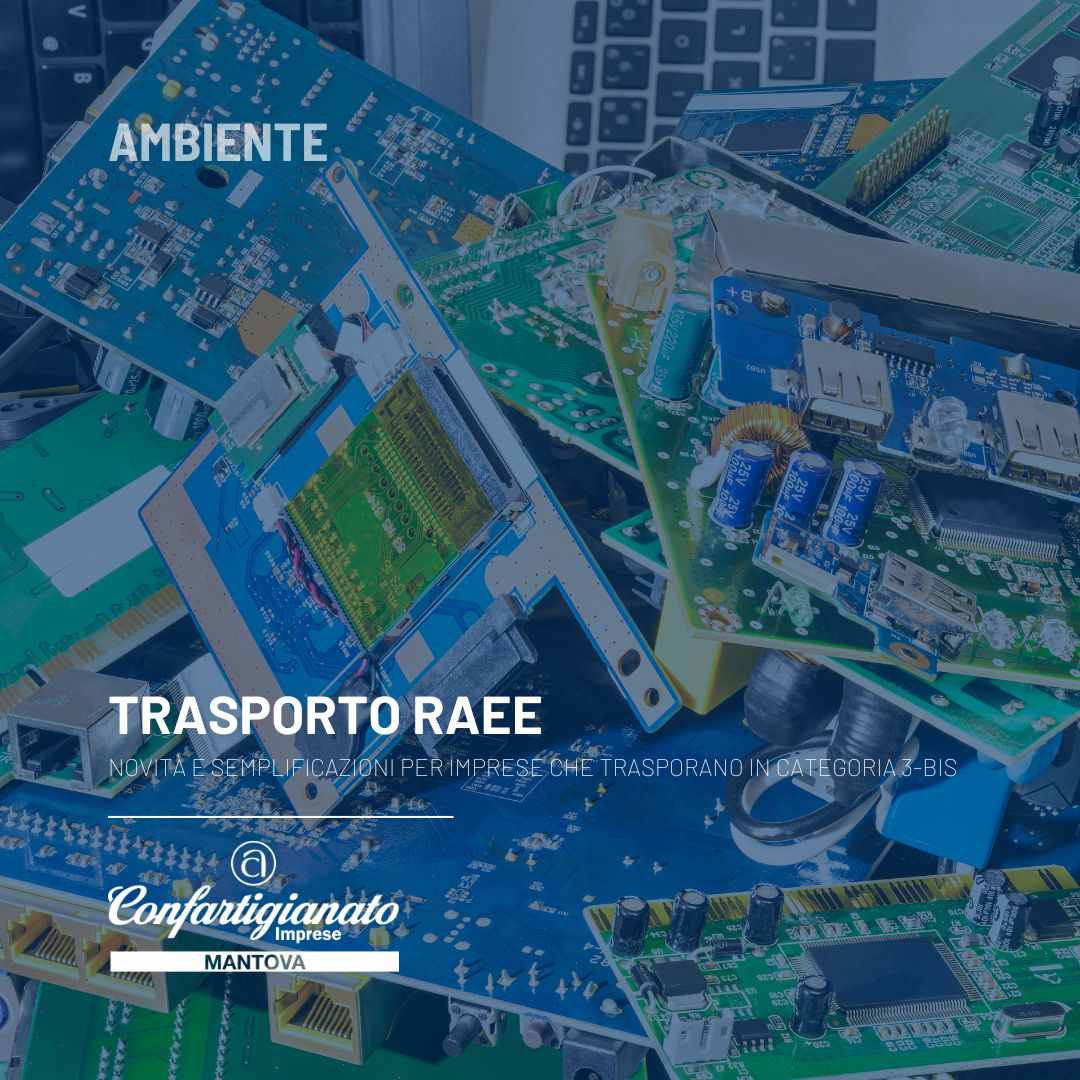 Trasporto RAEE: novità per la categoria 3-bis